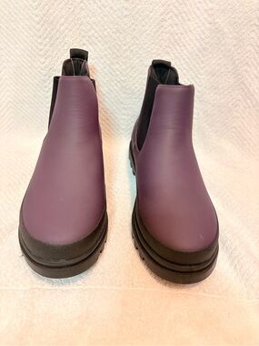 Native Shoes Women's Purple Chukka Boots with Black Sole